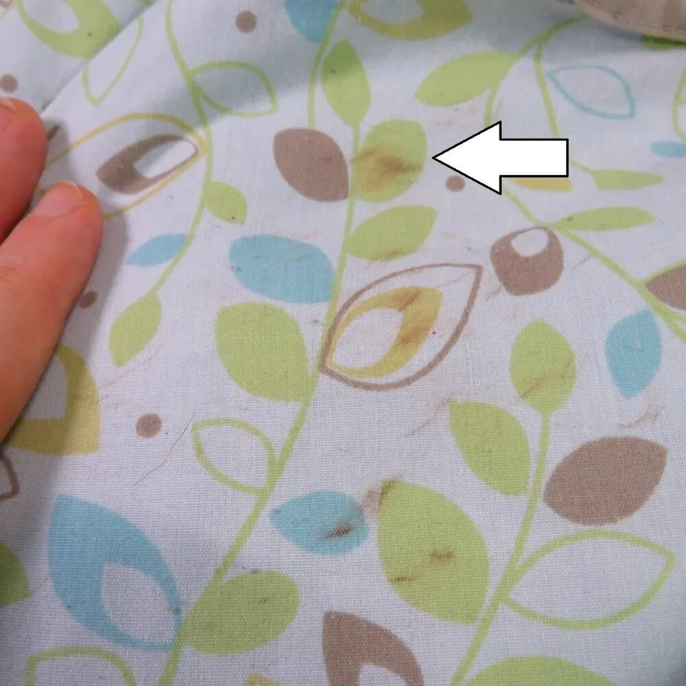 Baby Eddie Bauer Shopping Cart Cover green & brown leaf unisex design